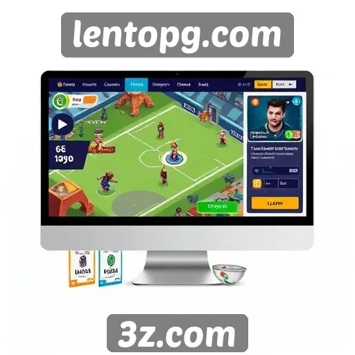 Análise da interface do usuário em lentopg.com